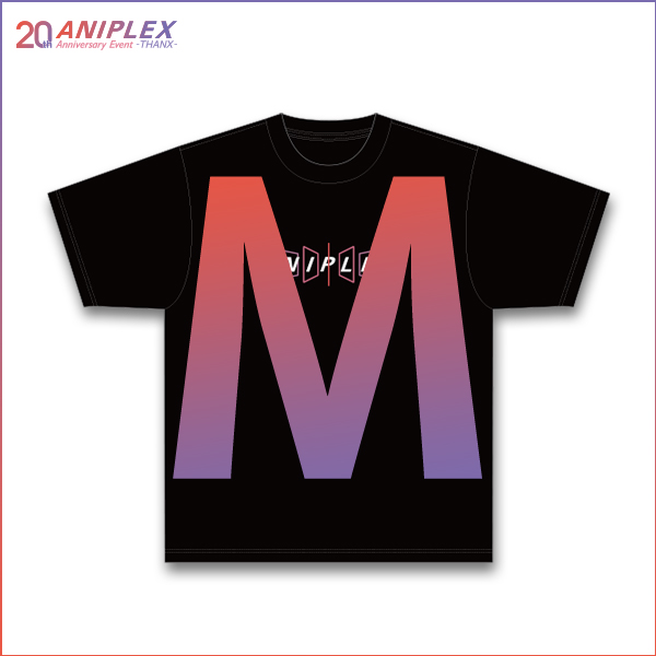 「ANIPLEX」ロゴTシャツ [BLACK] [M-size]