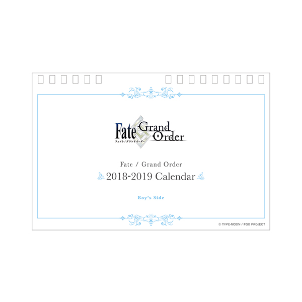 Fate/Grand Order AnimeJapan 2018 概念礼装卓上カードカレンダー2018 ＜Boy's Side＞