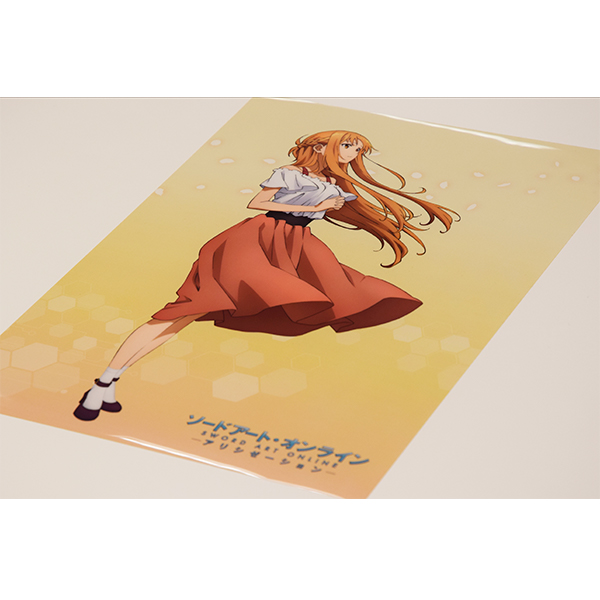 ソードアート・オンライン アリシゼーション A3クリアポスター(アスナ)