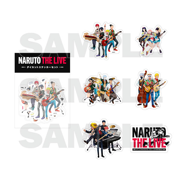 ステッカーセット / NARUTO THE LIVE