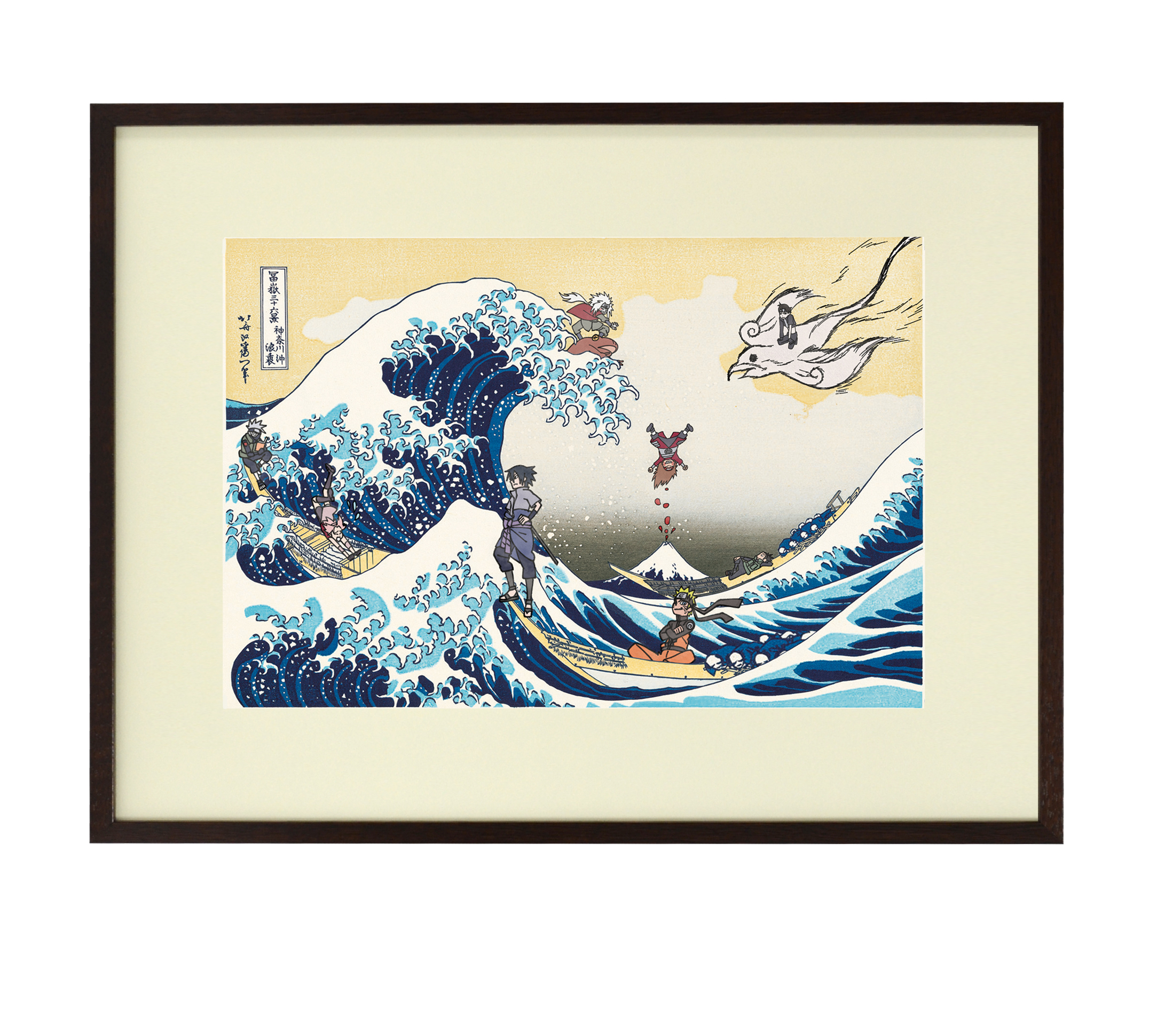 「NARUTO-ナルト-」 浮世絵コラボレーション木版画