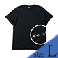 en.365° T-shirt (Flank) BLACK [size:L] ＜二次受注＞