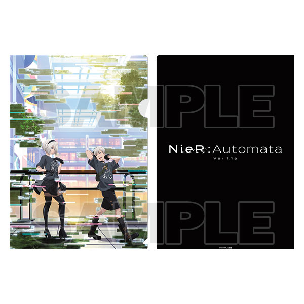 NieR:Automata Ver1.1a クリアファイル&缶バッジセット