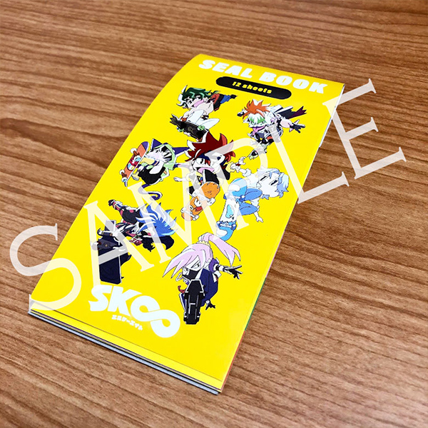【受注生産分】ボンズオリジナル シールブック　/ SK∞ エスケーエイト