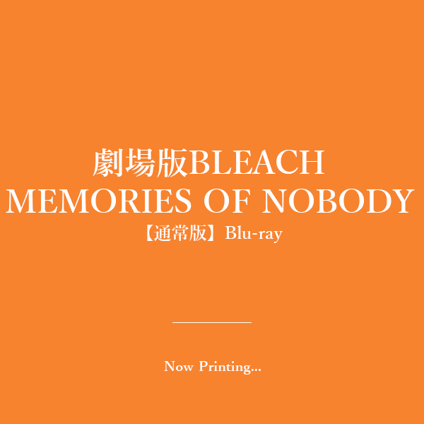 劇場版BLEACH MEMORIES OF NOBODY【通常版】