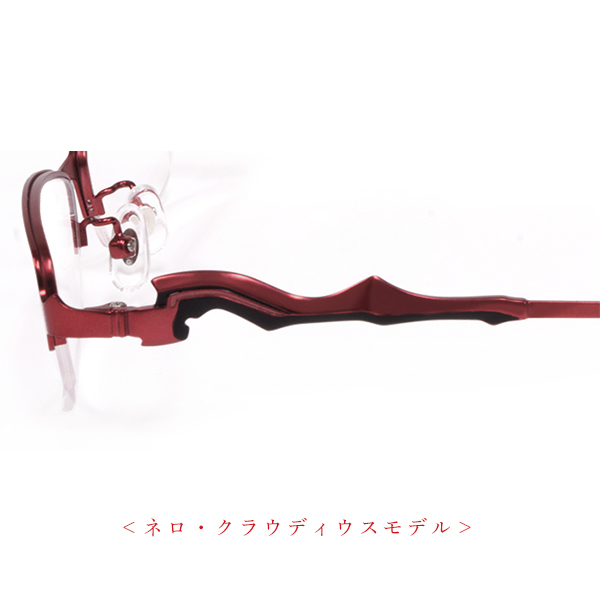 新品未使用 Fate/EXTELLA ネロ 眼鏡 エクステラ メタリックレッド