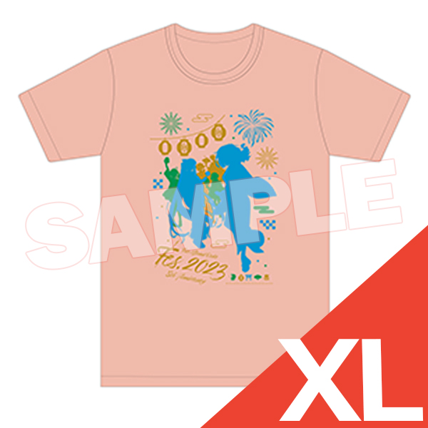 【FGO Fes. 2023】オフィシャルTシャツ A（アプリコット／XL）/ Fate/Grand Order
