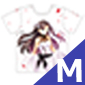 【事後通販】TYPE-MOON展 Fate/stay night -15年の軌跡‐ フルグラフィックTシャツ（遠坂凛） Mサイズ