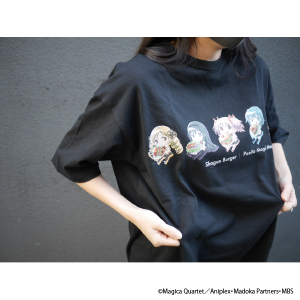 『SHOGUN BURGER×魔法少女まどか☆マギカ』ビッグシルエットTシャツ