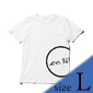 en.365° T-shirt (Flank) WHITE [size:L] ＜二次受注＞