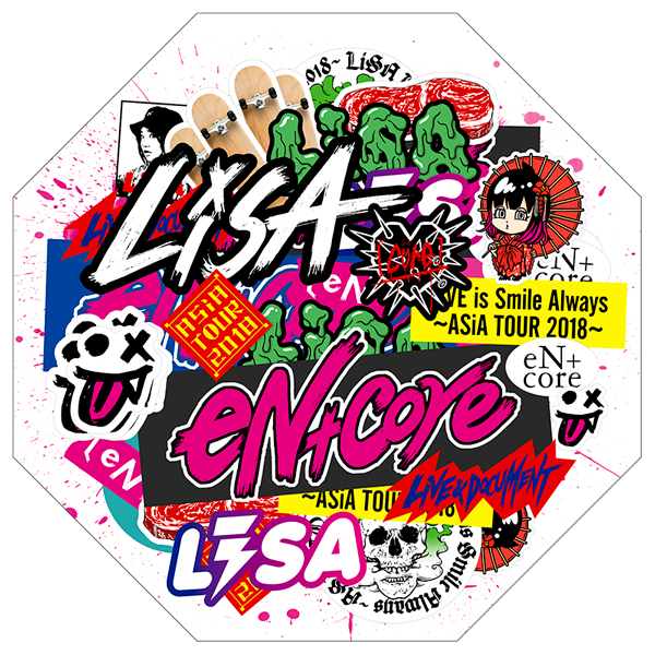 LiSA「LiVE is Smile Always ～ASiA TOUR 2018～[eN ＋ core] LiVE  DOCUMENT」