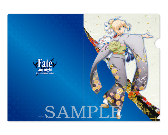 Fate/stay night [Unlimited Blade Works] セイバー　A4クリアファイル